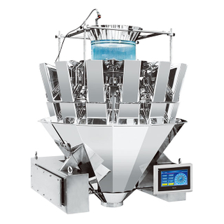 Chips Snack Packing Machine with 14 Heads Multihead Weigher